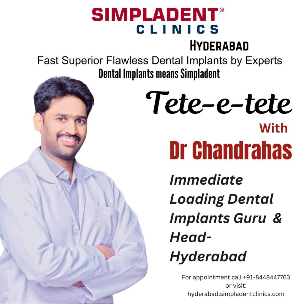 Tete e tete with Dr Chandrahas